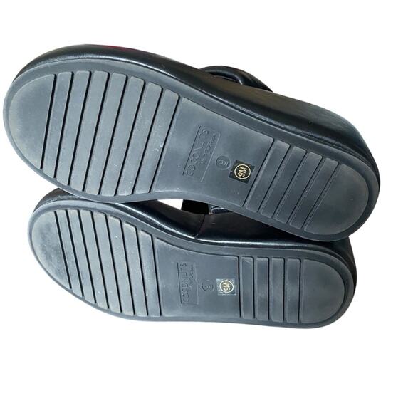 Coconuts by Matisse Unique Black Slip-On Wedge Sandals size 9 - Picture 10 of 10